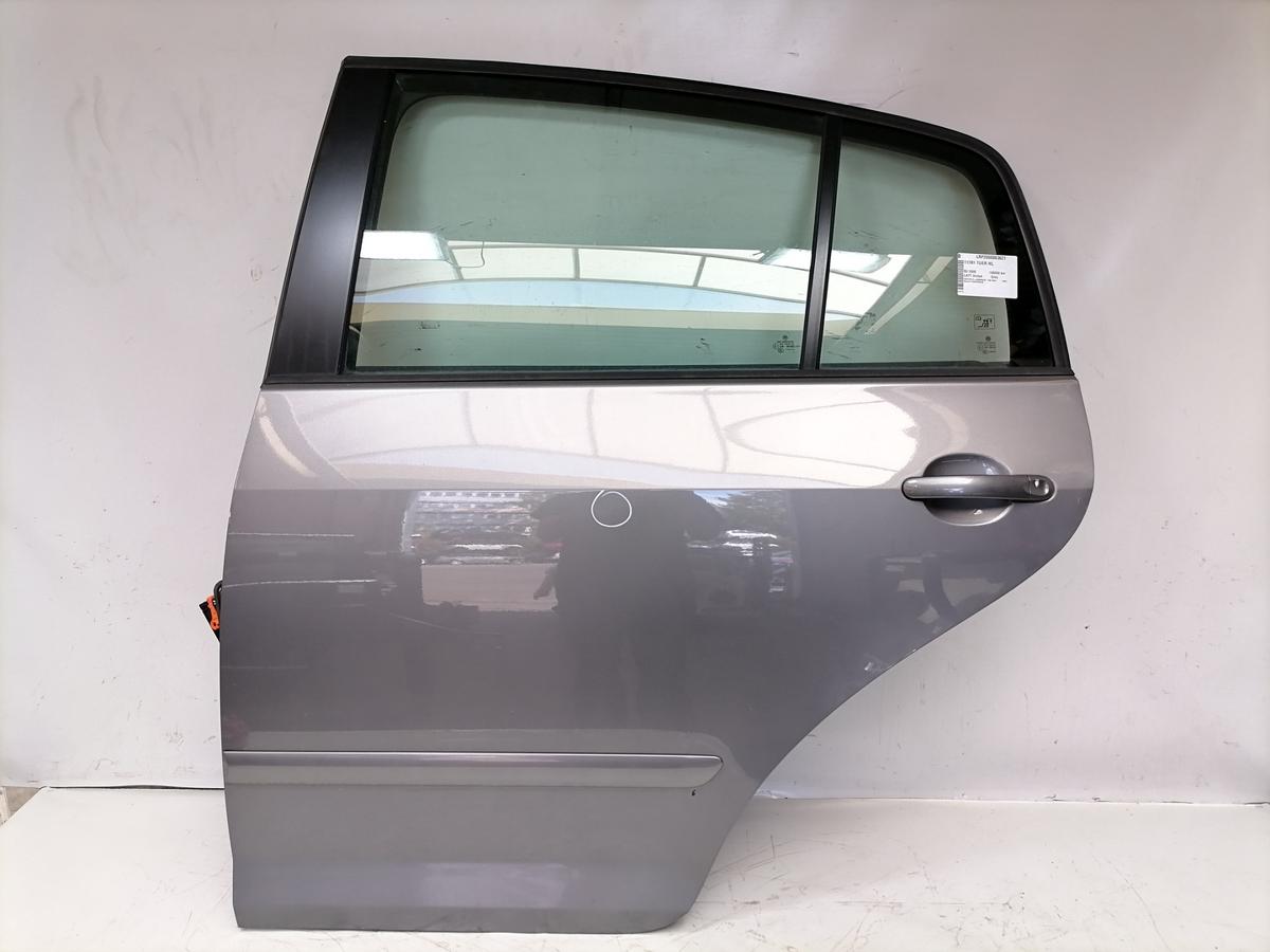 VW Golf Plus original T&uuml;r hinten links LA7T United Grey Bj.2008